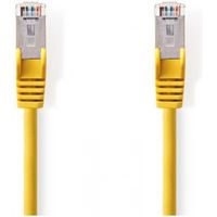 CAT5e SF/UTP-Netwerkkabel | RJ45 Male - RJ45 Male | 5,0 m | Geel - thumbnail