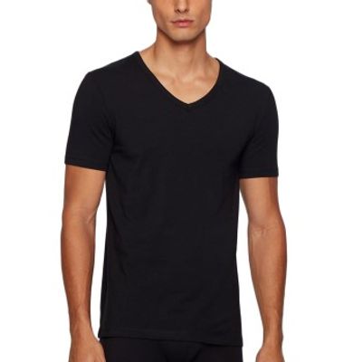 BOSS 2 stuks Cotton Stretch Slim Fit V-Neck T-shirt
