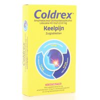 Coldrex Keeltablet zuigtablet (24 Zuigtab) Coldrex Keeltablet zuigtablet (24 Zuigtab)