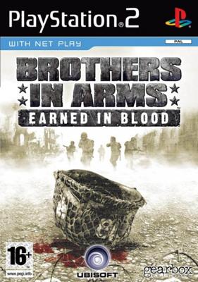 Brothers in Arms Earned in Blood (verpakking Italiaans, game Engels)