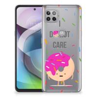 Motorola Moto G 5G | Siliconen Case | Donut Roze