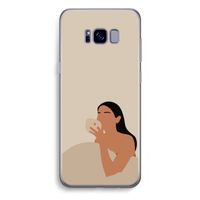 Fresh coffee: Samsung Galaxy S8 Plus Transparant Hoesje