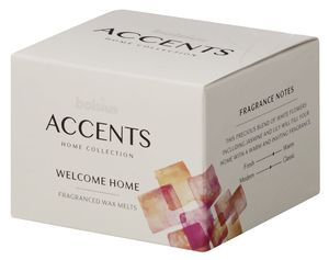 Bolsius accents waxmelts welcome home