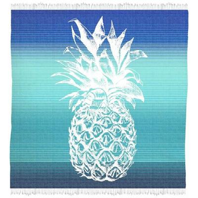 Strandhanddoek Secaneta Fouta 170 x 170 cm Dubbel ananas