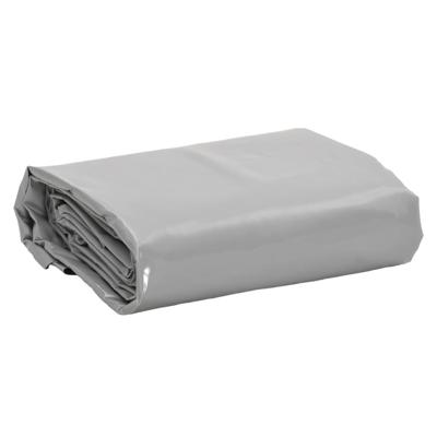 VidaXL Dekzeil 650 g/m² 5x5 m grijs