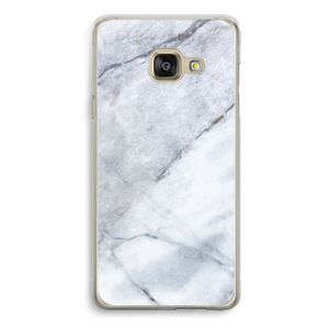Witte marmer: Samsung Galaxy A3 (2016) Transparant Hoesje