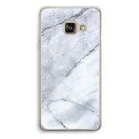 Witte marmer: Samsung Galaxy A3 (2016) Transparant Hoesje