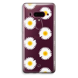 Margrietjes: HTC U12+ Transparant Hoesje