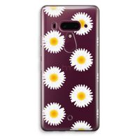 Margrietjes: HTC U12+ Transparant Hoesje