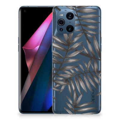 OPPO Find X3 | X3 Pro | TPU Case | Leaves Grey OPPO Find X3 | X3 Pro | TPU Case | Leaves Grey