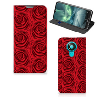 Nokia 3.4 Smart Cover Red Roses