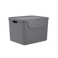 Rotho Albula Afvalscheider 55L Antraciet