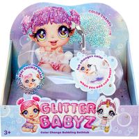Glitter Babyz - Bruisende badkuip met kleurverandering Poppenmeubel