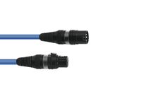 SOMMER CABLE DMX cable XLR 3pin 1.5m bu Hicon - thumbnail