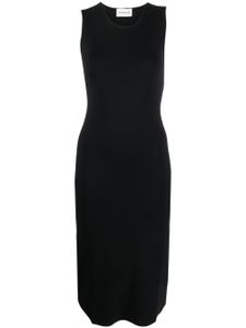 P.A.R.O.S.H. robe mi-longue en maille - Noir