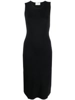 P.A.R.O.S.H. robe mi-longue en maille - Noir P.A.R.O.S.H. robe mi-longue en maille - Noir