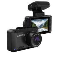 Lamax T10 Dashcam met GPS Kijkhoek horizontaal (max.): 170 ° Gegevensweergave in video, G-sensor, WDR, Videoloop, Automatische start, GPS met radarherkenning, - thumbnail