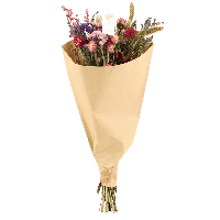 Droogbloemen Field Bouquet Pink - Ø25cm - ↕60cm - Ø25 - ↨60cm