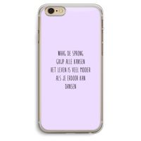 Sprong: iPhone 6 Plus / 6S Plus Transparant Hoesje