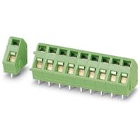 Phoenix Contact 1988574 Veerkrachtklemblok 1.50 mm² Aantal polen 10 Groen 50 stuk(s)