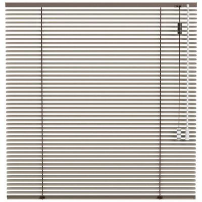 Leen Bakker - Fenstr Jaloezie 25mm Mat - (30028) - Aluminium - Taupe - 120x10x10 Cm