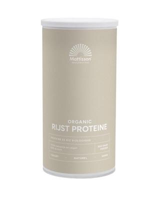 Mattisson Rijst proteine naturel vegan 80% bio