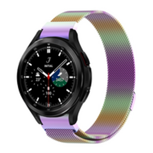 Samsung Galaxy Watch 4 Classic - 42mm / 46mm - Milanese bandje (ronde connector) - Multicolor