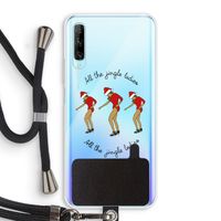 Jingle Ladies: Huawei P Smart Pro Transparant Hoesje met koord