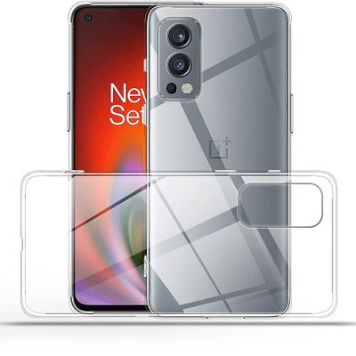 OnePlus Nord 2 - Lunso - Softcase hoes - Transparant OnePlus Nord 2 - Lunso - Softcase hoes - Transparant