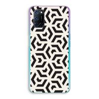 Crazy pattern: Oppo A92 Transparant Hoesje