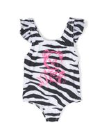 Moschino Kids maillot de bain à motif ourson - Marron - thumbnail