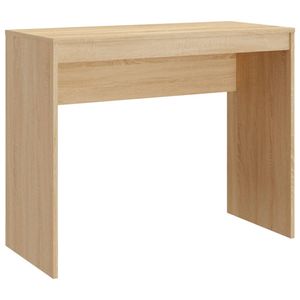 vidaXL Bureau 90x40x72 cm bewerkt hout sonoma eikenkleurig