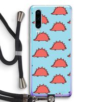 Dinosawrr: Huawei P30 Transparant Hoesje met koord