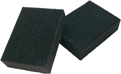 Werkzeyt schuurspons (versch. korrel) 2st - b25712