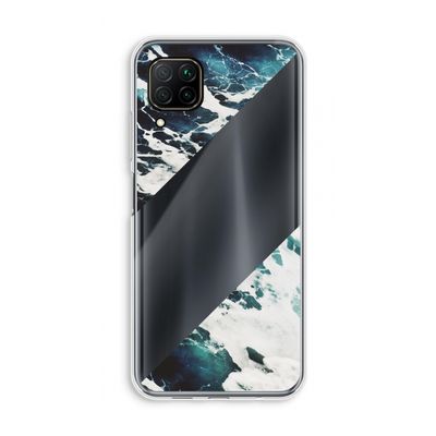 Golven: Huawei P40 Lite Transparant Hoesje