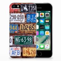 Apple iPhone SE | 5S | Siliconen hoesje | met foto Kentekenplaten