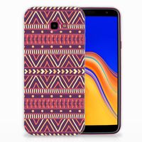 Samsung Galaxy J4 Plus (2018) TPU bumper Aztec Paars - thumbnail