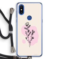 Roses are red: Xiaomi Mi Mix 3 Transparant Hoesje met koord