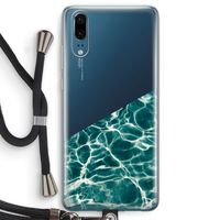 Weerkaatsing water: Huawei P20 Transparant Hoesje met koord
