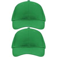 2x stuks myrtle beach baseball cap - 6-panel - voor volwassenen