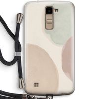 Geo #8: LG K10 (2016) Transparant Hoesje met koord