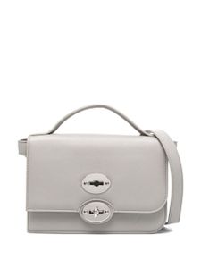 Zanellato sac à bandoulière Ella en cuir - Gris