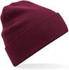 Beechfield CB45N Organic Cotton Original Cuffed Beanie - Burgundy - One Size