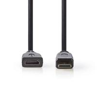 Nedis CVGP34590BK02 High Speed Hdmi-kabel Met Ethernet Hdmi-mini-connector - Hdmi Female 0,2 M Zwart