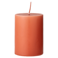 Bloomingville Kaars Anja Oranje 10 x 7 x 7 - thumbnail