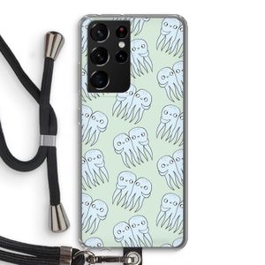 Octopussen: Samsung Galaxy S21 Ultra Transparant Hoesje met koord