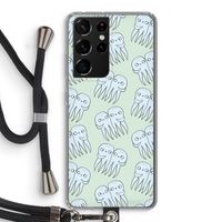 Octopussen: Samsung Galaxy S21 Ultra Transparant Hoesje met koord
