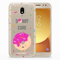 Samsung Galaxy J5 2017 | Siliconen Case | Donut Roze