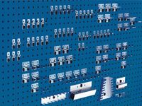 Bott Gereedschaphouder-assortiment | BxH mm | 15 haken/25 dubb.haken/40 houders 80-dlg | 1 stuk - 14031416 14031416