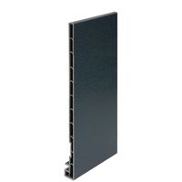 Keralit dakrand boeideel 250mm - Antraciet (2825)